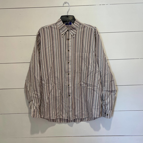 Mens‎ Pendleton Woolen Mills 100% Cotton Long Sleeve Button-Down SZ M - Picture 1 of 5